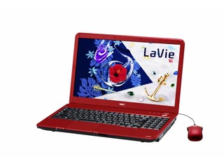 PC-LS350AS6R ノートパソコン LaVie S LS350/AS6R ラズベリーレッド