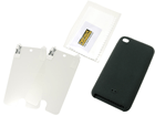 RT-T4C3/B 4th iPod touch�p�X���b�v�K�[�h�V���R���W���P�b�g/�u���b�N