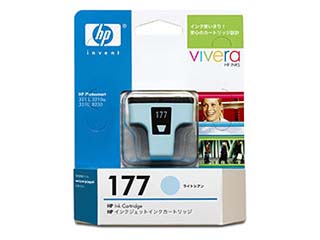 【クリックでお店のこの商品のページへ】hp/ヒューレット・パッカード C8774HJ HP177 インクカートリッジ ライトシアン
