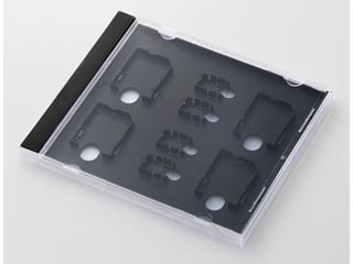 【クリックで詳細表示】ELECOM/エレコム CMC-07BK SD/microSDケース ブラック