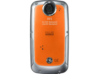 【クリックで詳細表示】GE 【8GB SDHCプレゼント】DV1-Orange(オレンジ) ＜br＞ 【8GB SDHCプレゼント】