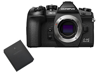 OM-D E-M1 Mark III ボディー +BLH-1 リチウムイオン充電池セット 