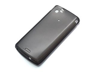 【クリックで詳細表示】XPERIA arc専用TPUセミハードケース クリアブラック RX-XPARC12CB