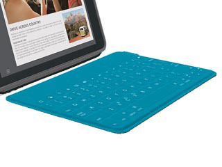 ロジクール ウルトラポータブル キーボード for iPad ティール