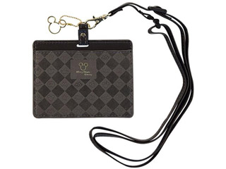 おとなのディズニー雑貨 Idカードホルダー ブラック N1502 ムラウチドットコム