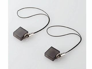 Cus 06cbk Usbメモリキャップ ストラップ付 クリアブラック 2個入り ムラウチドットコム