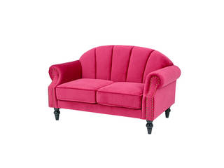 おとなかわいい 姫系 プリンセス エレガント ゴージャス 貝殻 ソファ 2人掛 ピンク ルコ2p Pi ムラウチドットコム