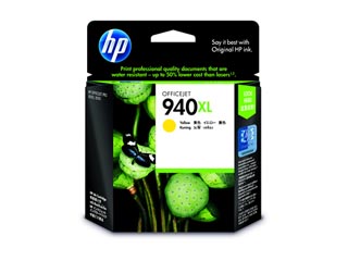 【クリックでお店のこの商品のページへ】HP940XLインクカートリッジ イエロー C4909AA