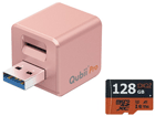 USB3.1Ή iPhone/iPadp obNAbvXg[W Qubii Pro MKPQS-RG{128GB microSDXCJ[hZbg