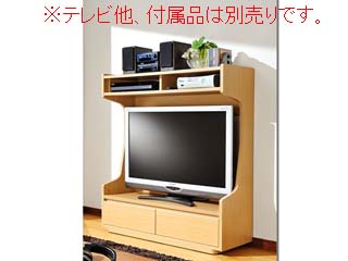 【クリックでお店のこの商品のページへ】【42V型対応TVボード】TCS42NA ナチュラル ※TV本体の横幅・高さにより適応外のモデルがございます