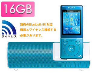 【クリックでお店のこの商品のページへ】【納期未定】NW-S775K-L(ブルー)16GB WALKMAN/ウォークマン Sシリーズ 【walkms】