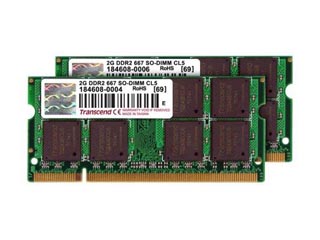 【クリックで詳細表示】JM667QSU-4GK 4GB KIT JETRAM DDR2 667 SO-DIMM(2GB×2)