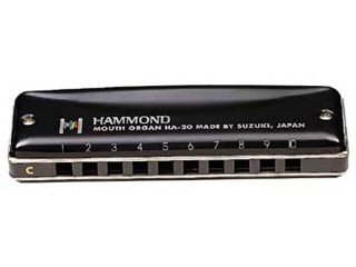 HAMMOND/ハモンド HA-20 (A調) 10穴ハーモニカ 【 ムラウチドットコム 】 HAMMOND/ハモンド HA-20 (A調) 10穴ハーモニカ 【 ムラウチドットコム 】