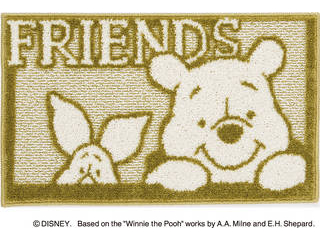 ディズニーホームシリーズ プー フレンズマット Dmp106d 45 75ｃｍ ｸﾞﾘｰﾝ ムラウチドットコム