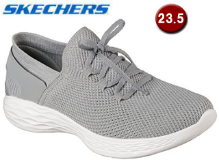 You スピリット レディース スニーカー カジュアル ウォーキング 23 5cm グレー ホワイト ムラウチドットコム