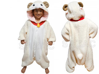 フリース ヒツジ着ぐるみ 子供用 130cm 干支 羊 ムラウチドットコム フリース ヒツジ着ぐるみ 子供用 130cm 干支 羊 ムラウチドットコム