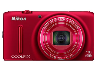 【クリックで詳細表示】COOLPIX S9400 RD(ヴェルヴェットレッド) クールピクス