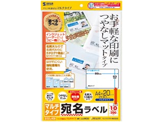 【クリックで詳細表示】LB-EM09 マルチラベル(名刺サイズ)