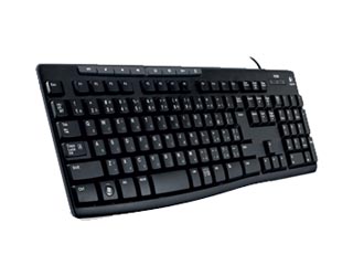 【クリックで詳細表示】【納期未定】K200 Media Keyboard ブラック