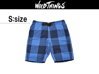 【クリックで詳細表示】BIG PLAID CLIMBING SHORT (ビッグ プライド クライミング ショートパンツ) 【Sサイズ】 (ブルー)