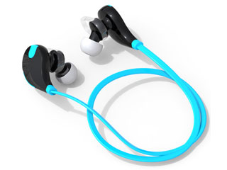 Qcy Qy7 スポーツタイプカラフルbluetoothイヤホン 青 ブルー ムラウチドットコム