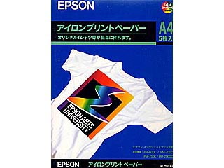 【クリックで詳細表示】MJTRSP1(A4アイロンプリントペーパー：5枚)