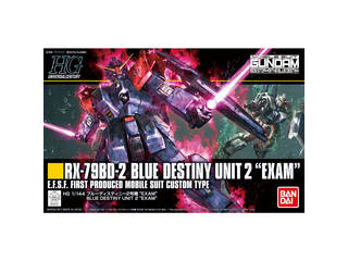 Hguc 機動戦士ガンダム外伝 The Blue Destiny ブルーディスティニー2号機 Exam ムラウチドットコム