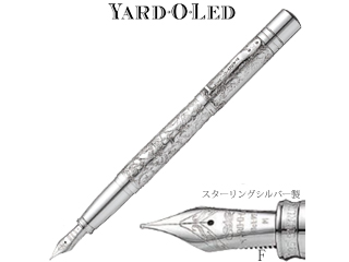 万年筆/スターリングシルバー□バイスロイ グランド 【 ビクトリアン 【限定価格セール!】 ヤード・オ・レッド 万年筆 バイスロイ グランド ビクトリアン F 筆記具