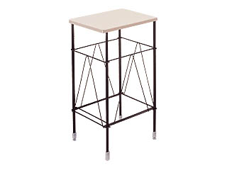 【クリックで詳細表示】タイムレコーダースタンド サイズ：400W×300D×685H(mm)