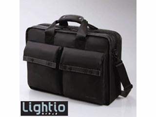 【クリックで詳細表示】BM-CA11BK キャリングバッグ「Lightio」 15.4インチワイド(A4Lワイド)ノートPC対応