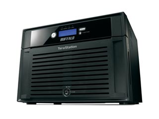 【クリックで詳細表示】TS-8VH16TL/R6 管理者・RAID 6機能搭載 8ドライブ LAN接続ハードディスク 16TB