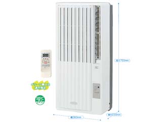 KAW-1803/W 窓用ルームエアコン 【送料無料※お届けは玄関先までとなり ...