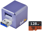 USB Type-A iPhone/AndroidΉ microSD[_[ Qubii Duo MKPQD-PP{128GB microSDXCJ[hZbg