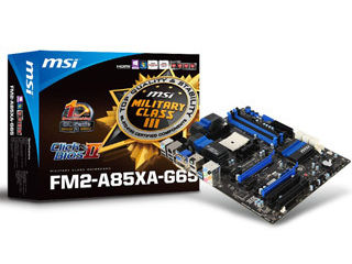 【クリックで詳細表示】FM2対応AMD A85X搭載ATXマザーボード FM2-A85XA-G65