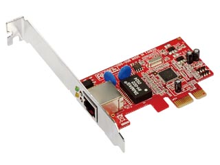 【クリックで詳細表示】GPE-1000T PCI Expressバス対応 1000BASE-T ギガビット LANアダプタ 爆速王