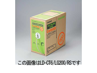 【クリックで詳細表示】LD-CT6/LG300/RS 自作用カテゴリー6対応LANケーブル (リレックス・単線仕様) [ライトグレー] 300m