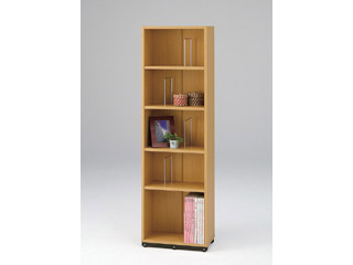 【クリックで詳細表示】【収納ラック】 E-STYLE RACK(イースタイルラック) EST-スライドラック1545 木目 【組立家具】