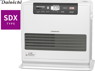 冷暖房/空調 ストーブ FW-5717SDX(W) 家庭用石油ファンヒーター SDXタイプ クールホワイト 