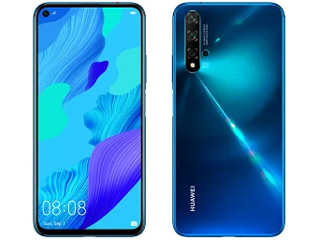 スマートフォン/携帯電話 スマートフォン本体 6.26型SIMフリースマートフォン Nova 5T/CrushBlue YAL-L21 クラッシュ 