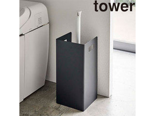 収納付きラバーカップスタンド タワー ブラック Tower ムラウチドットコム 収納付きラバーカップスタンド タワー ブラック Tower ムラウチドットコム