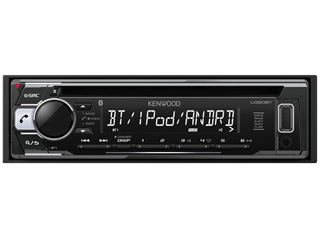 U320BT 1DIN MP3/WMA/AAC/WAV/FLAC対応CD/USB/iPod/Bluetooth 