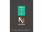NIS Font Select 1 MacintoshTrueType