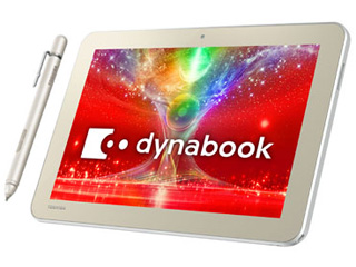 10 1型windows8 1搭載タブレットpc Dynabook Tab S80 Ng サテンゴールド Ps80ngp Nxa ムラウチドットコム