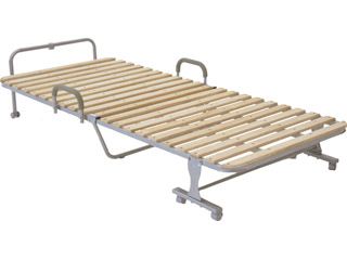 【クリックで詳細表示】ワンタッチスノコベッド(桐) FB-111 【マットレス別売】【bedtokka】 75770