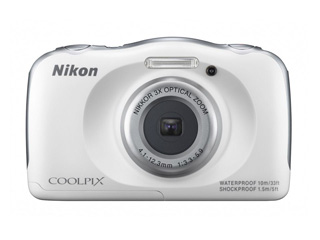 【クリックで詳細表示】COOLPIX S33(ホワイト) クールピクス