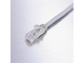 【クリックで詳細表示】LD-GP/LG15 プロテクタ付 カテゴリー6対応LANケーブル ライトグレー 15m