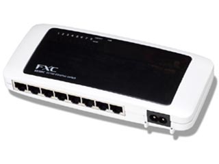 【クリックで詳細表示】ES108C 8ポート 10/100Mbps イーサネットスイッチ