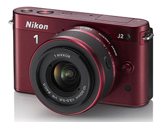 【クリックで詳細表示】Nikon1 J2 標準ズームレンズキット(レッド)