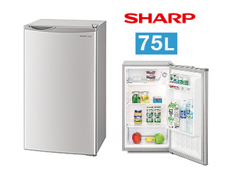 ✨✨SHARP/シャープ 2012年製 75L 冷蔵庫 SJ-H8W-S /SL2