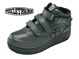 【クリックでお店のこの商品のページへ】MT00250-BLK マッスルトレーナーオリジナル マジックタイプ レディース ブラック 22.5cm